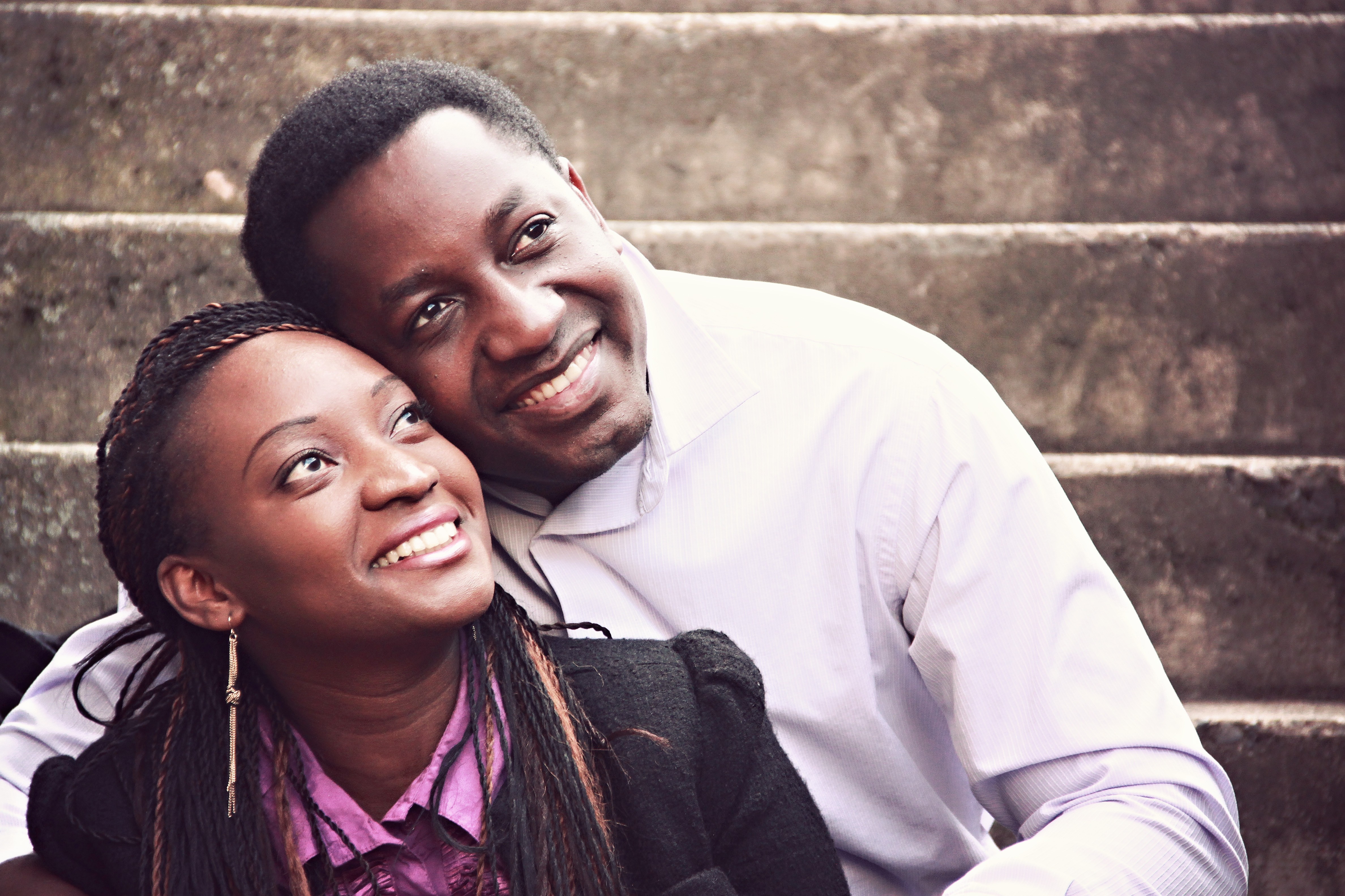 African American Couple Stock Photo